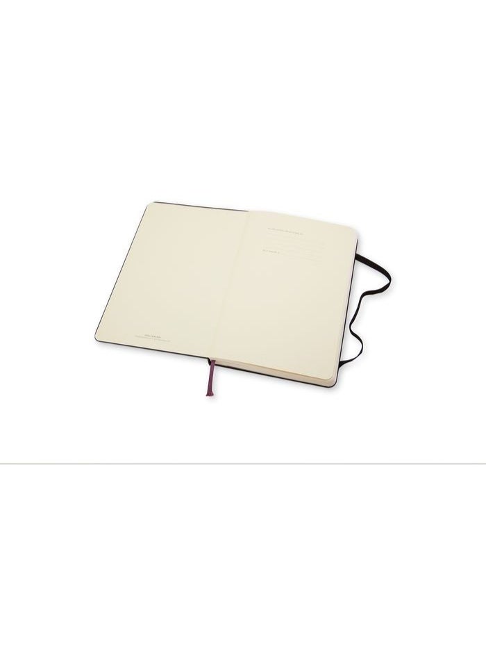 MOLESKINE Large Notebook Plain Pages Black Hard Cover 240 Pages - Image 2