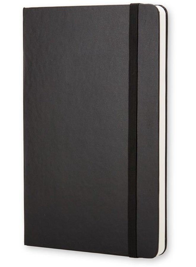 MOLESKINE Large Notebook Plain Pages Black Hard Cover 240 Pages - Image 3