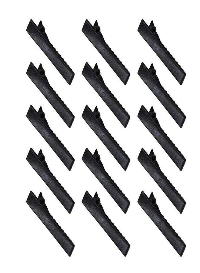 Diy Crafts 14248 Mix Sizes Mix Size Color 50/100/150/200/250/300 Metal Hair Alligator Clips for Hair Style Tools Accessories, Pack of 150 (Black) - Image 4