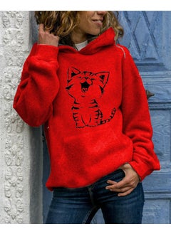 red hooded
