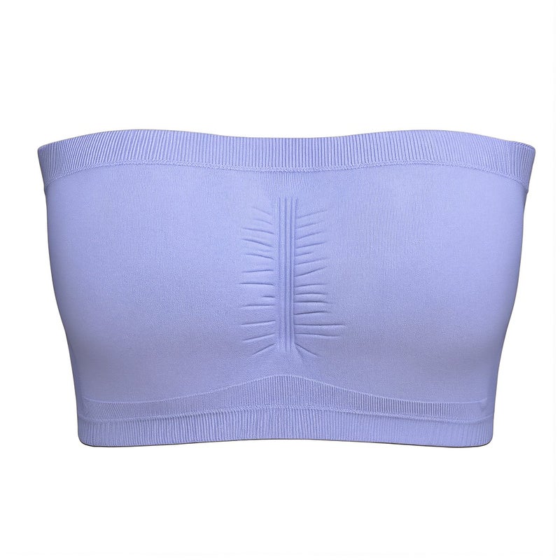 Durable Strapless Bandeau Bra No Fade No Deform Long Lasting Use Women S White - Image 3