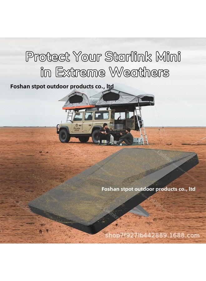 Starlink Mini Accessories Star Chain Antenna Anti-fall Protective Cover Silicone Antenna Protective Cover-Model:Black - Image 3