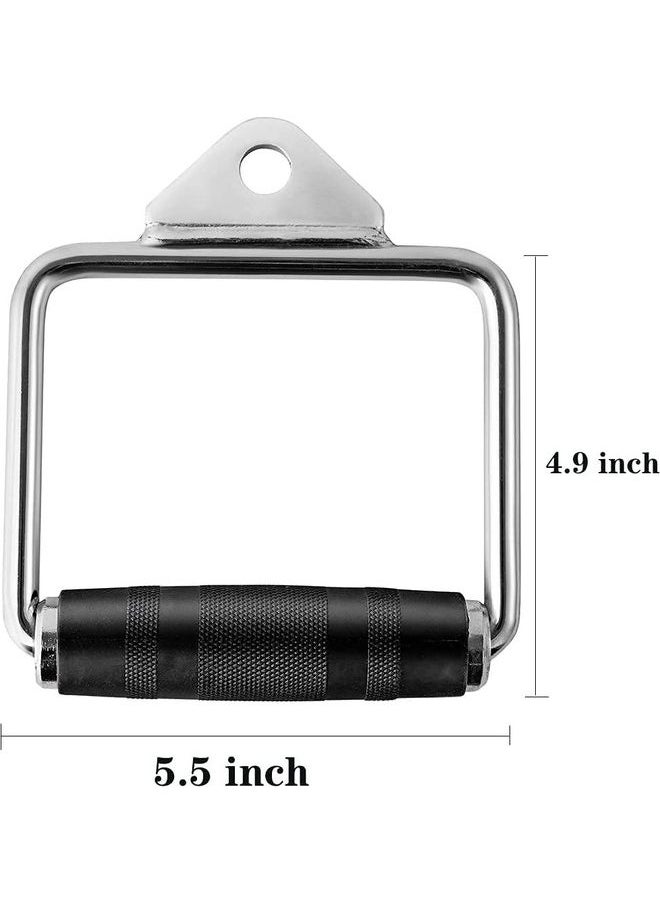 ULTIMAX D-Rubber Handle Cable Machine Attachment-2Pcs  - Image 2