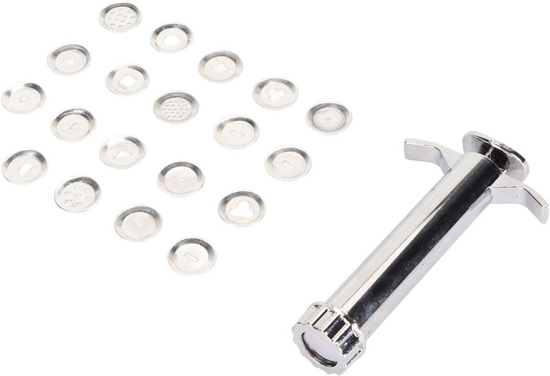 Clay Extruder, Polymer Clay Tools Zinc Alloy Different Patterns Clay Tools with 19 Discs for DIY Craft Paint Crafts - Image 1