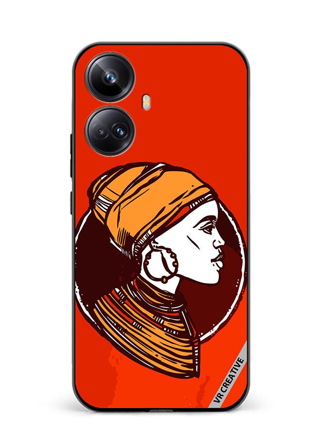 VR CREATIVE Protective Case Cover For Realme 10 Pro Plus African Woman Design Multicolour - Image 1