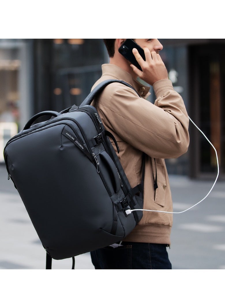 MARK RYDEN MARK RYDEN 9993 KR Expandable Travel,Business Hand Luggage, Aeroplane, Large Capacity Laptop Backpack for 17.3 Inch Laptop, with USB-C Charging Port  - Image 2