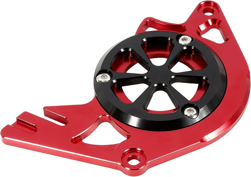 F FIERCE CYCLE Red Motorbike CNC Aluminum Front Chain Guard Sprocket Engine Cover Replacement for Honda MSX125 2013-2017 - Image 3