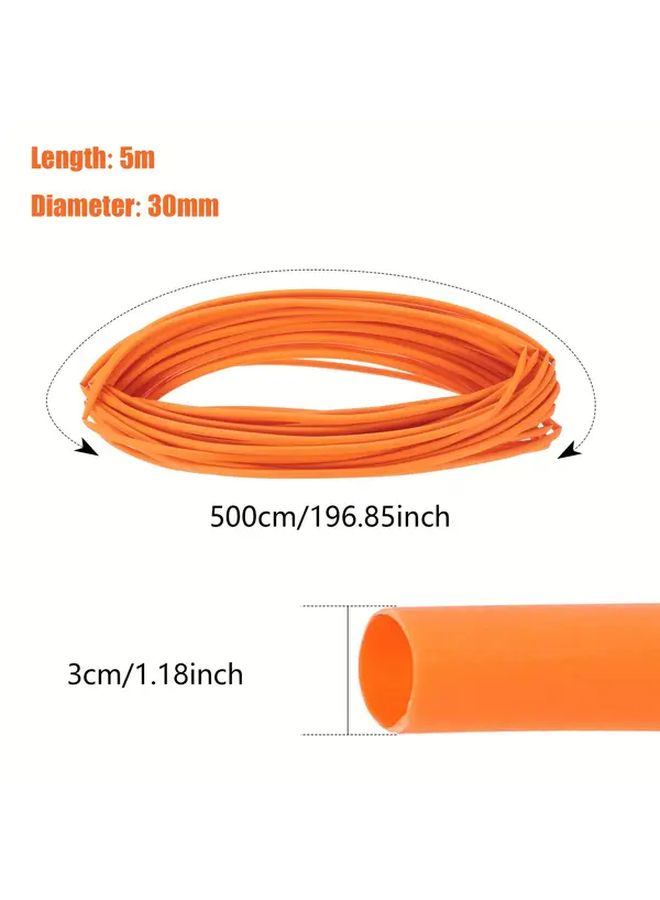 Heavy Duty Triple Shrink Tube 19mm Orange Waterproof Insulated Sleeve Electrical Automotive Industrial - Image 3