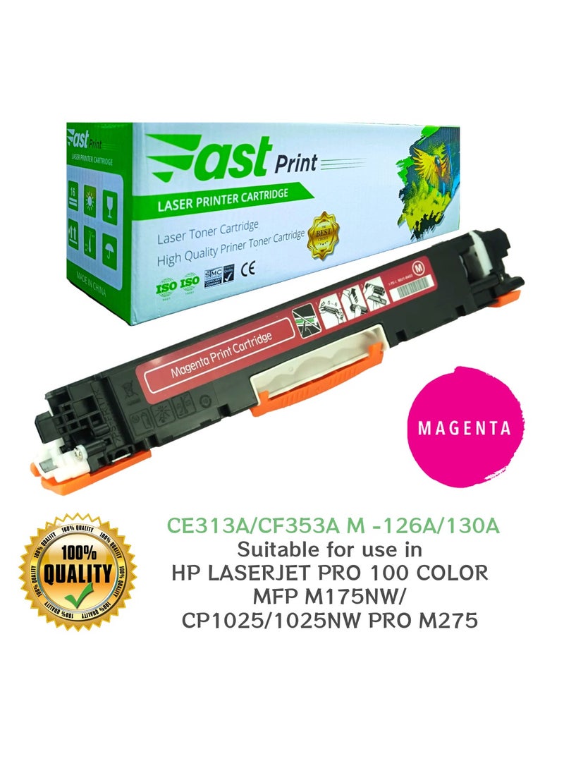 Fast Print Toner 126A/130A MAGENTA - CE313A/CF353A  - Image 1