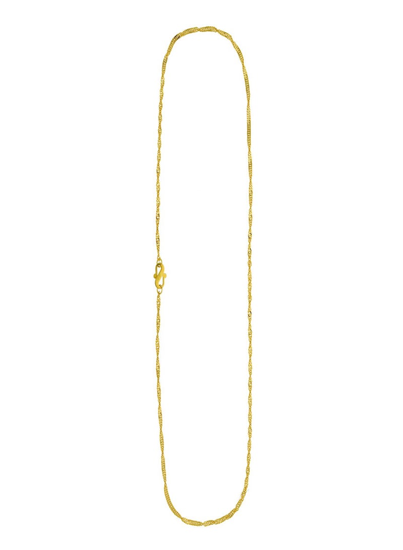 Malabar Gold and Diamonds سلسلة ذهبية عيار 22 قيراط 916 نقاء EMCHM035P013 - Image 1