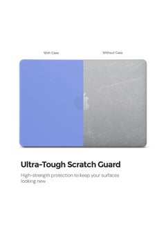 O Ozone Matte Case Compatible with MacBook Pro 16 (A2485)M1 (A2780)M2 (A2991)M3 (A3403,A3186)M4 2021-2024 Case+Keyboard Cover+Protector,Serenity Blue  - Image 2