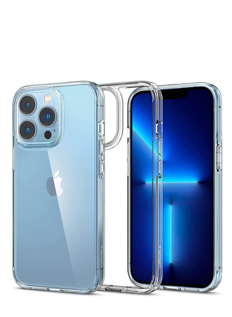 سبايجن Spigen Ultra Hybrid [Anti-Yellowing Technology] Designed for iPhone 13 Pro Max Case (2021) - Crystal Clear - Image 1