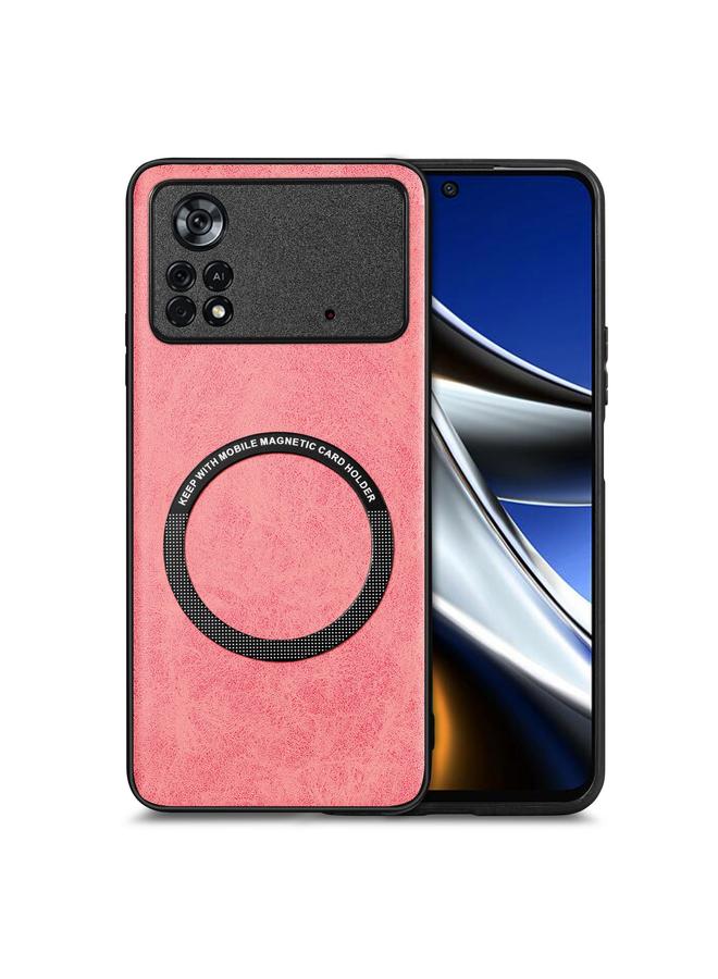 Case For Xiaomi Poco X4 Pro 5G Solid Color Leather Phone Case