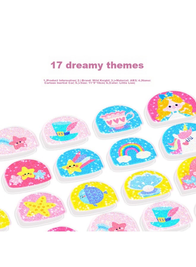 Toi Children'S Nail Stickers, Tattoo Stickers Set, Waterproof Stickers, Nail Art Cartoon Stickers, Birthday Gift, Sweet Princess - Image 3