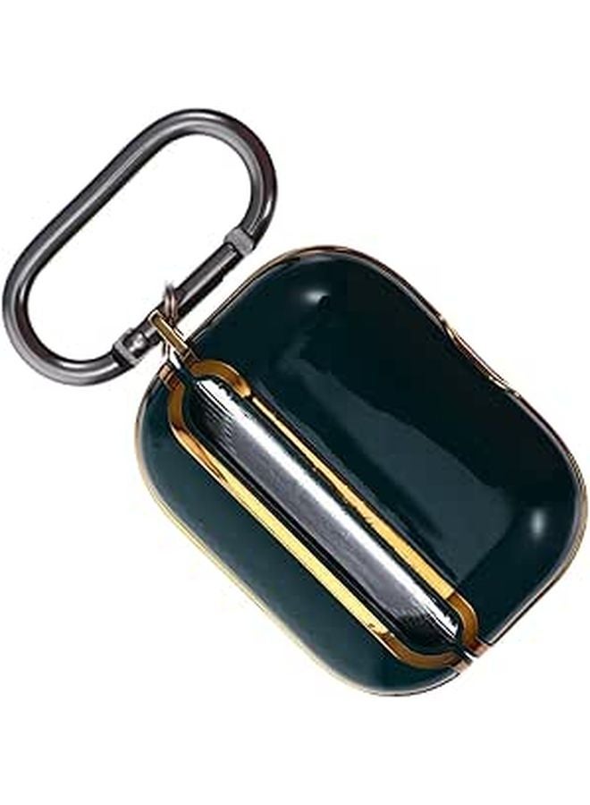 Dual Protective Headset Case with Carabiner Clip for Travel Portable Earphones Black - Image 1