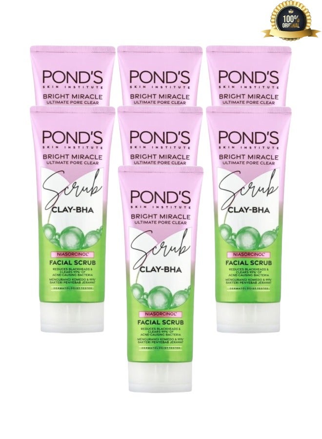 بوندز 7 قطع مقشر الوجه برايت ميراكل ألتيميت بور كلير 100 جرام - Image 1