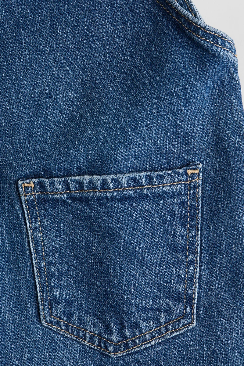 H&M Denim dungaree dress