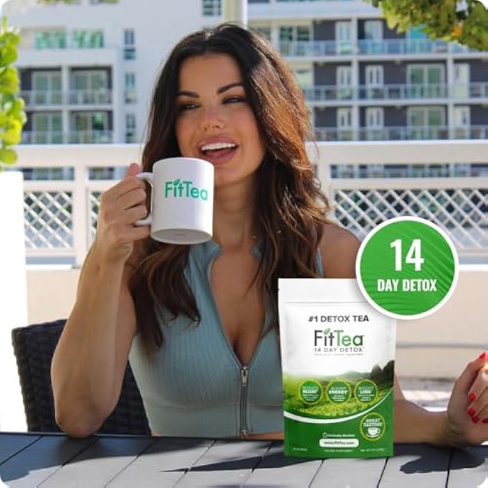 FitTea The Original 14 Day Detox Tea for Weight Loss and Belly Fat - Detox Cleanse Weight Loss Tea for Women and Men - Clinically Tested Slim Tea Detox Drink - Image 4