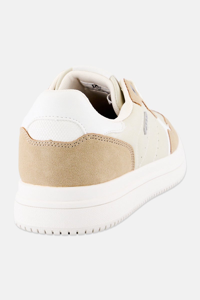 LEE Women Flare 2,0 Lace Up Casual Shoes, Beige - Image 3