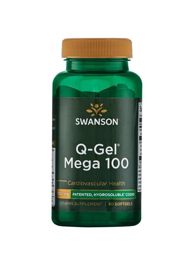 Swanson Q-Gel Mega 100 100 Milligrams 60 Sgels - Image 1