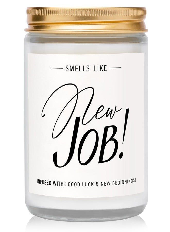 Elequaint New Job Gifts for Women, Congratulations Gift for Women - Lavender Scented Candles, New Beginnings Gifts, Farewell Presents, Goodbye Going Away Gift for Coworkers, Friends, Teachers, Nurses, Boss - Image 1