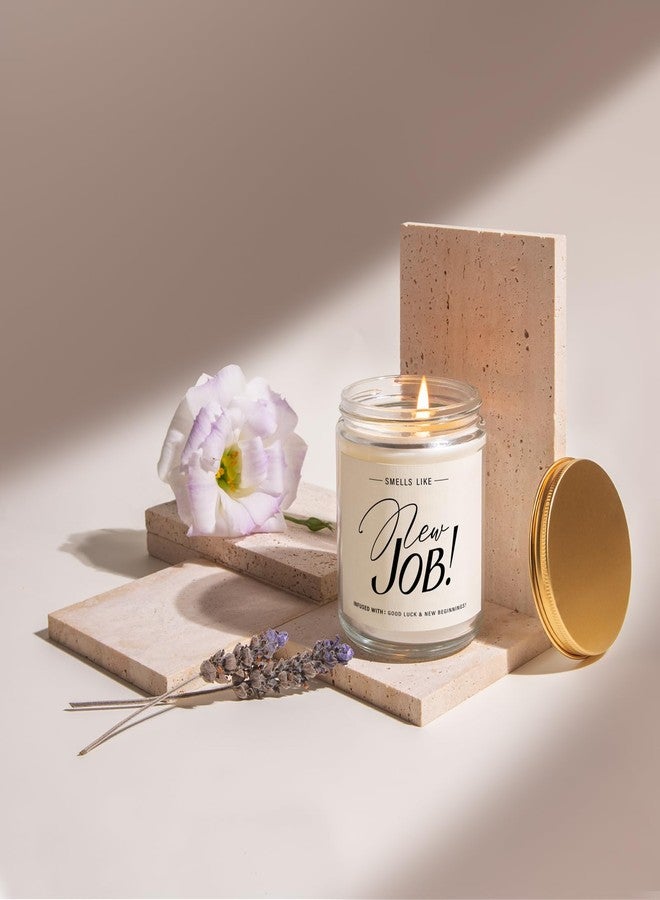 Elequaint New Job Gifts for Women, Congratulations Gift for Women - Lavender Scented Candles, New Beginnings Gifts, Farewell Presents, Goodbye Going Away Gift for Coworkers, Friends, Teachers, Nurses, Boss - Image 5