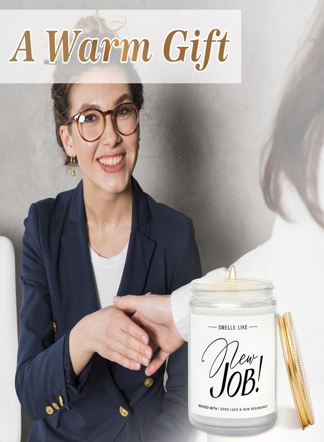 Elequaint New Job Gifts for Women, Congratulations Gift for Women - Lavender Scented Candles, New Beginnings Gifts, Farewell Presents, Goodbye Going Away Gift for Coworkers, Friends, Teachers, Nurses, Boss - Image 2