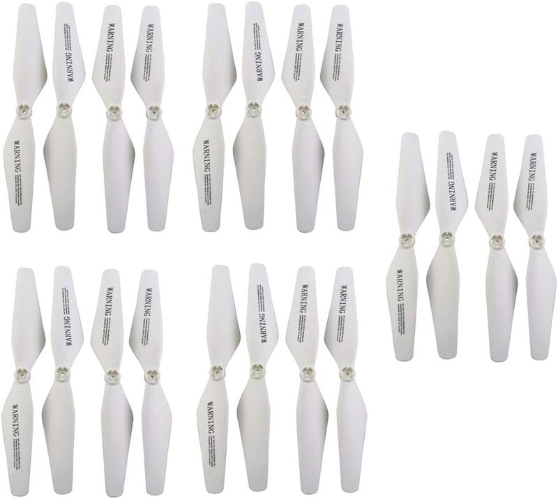 klarako 10 Pairs Drone Propellers CW & CCW Blade Set for SYMA Z3 Accessories, Easy to Install and Remove - Image 3
