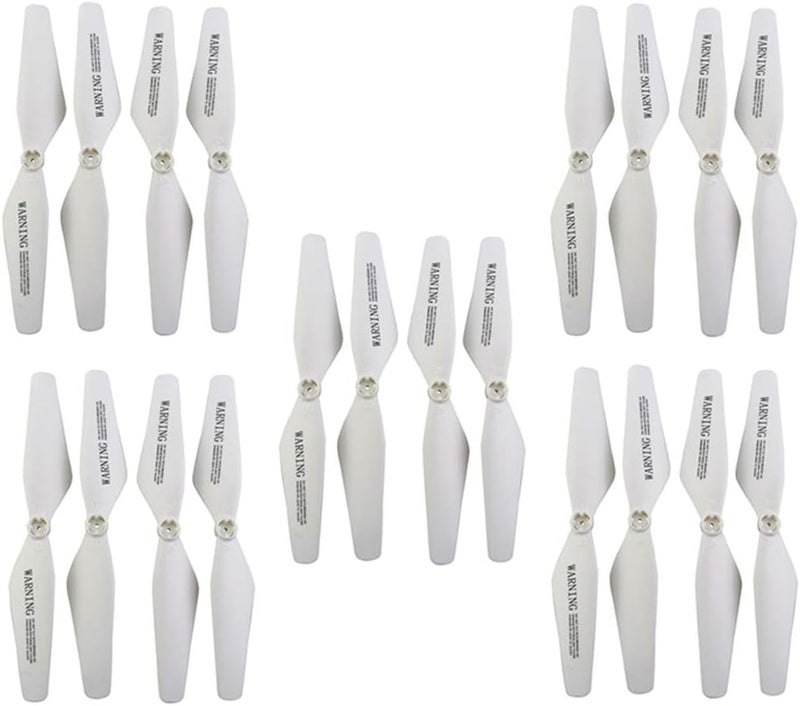 klarako 10 Pairs Drone Propellers CW & CCW Blade Set for SYMA Z3 Accessories, Easy to Install and Remove - Image 4