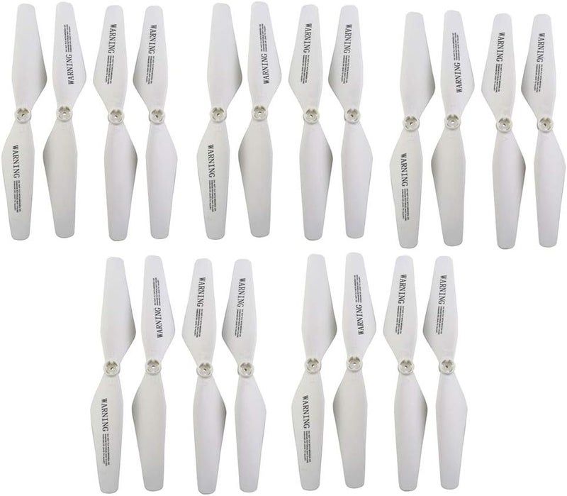 klarako 10 Pairs Drone Propellers CW & CCW Blade Set for SYMA Z3 Accessories, Easy to Install and Remove - Image 2