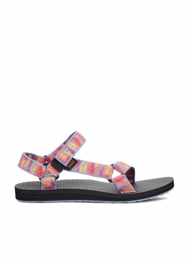 Teva Womens Original Universal Sandal Iridescence Tangerine Multi 8