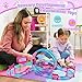 ARRAROWN Track Set Magic Toy Car for Kids 144Pcs Flexible Race Car Tracks with 360 Loop Slope Ramp Glow in The Dark Car Construction Tracks Toy SetBest Birthday Gift for 3 4 5 6 7 8 Years Girls Boys - Image 4