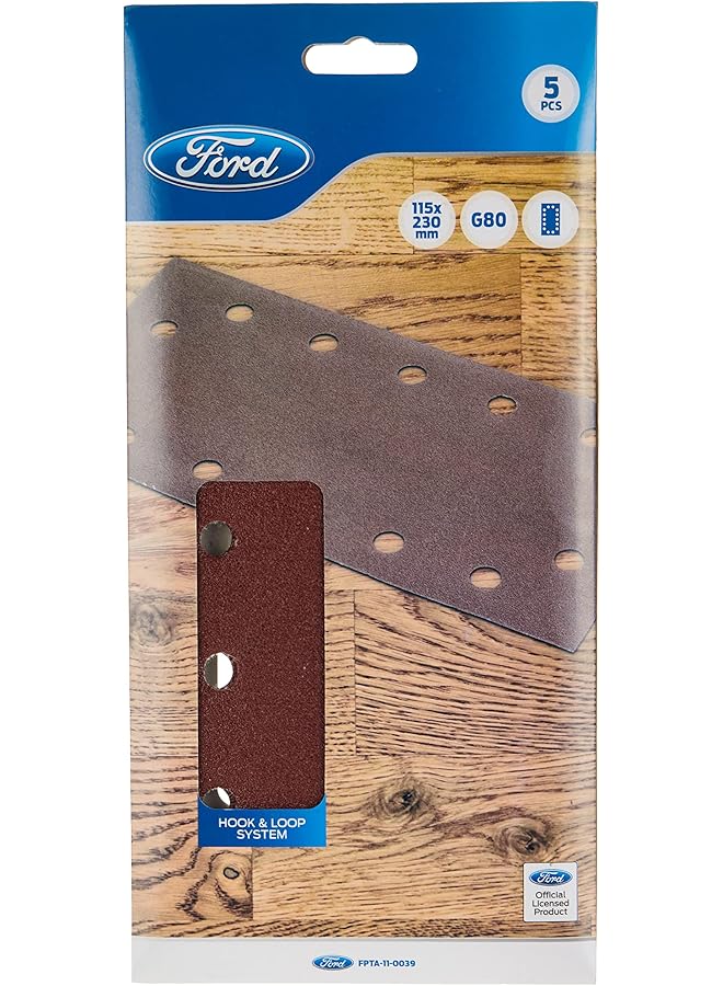 Ford Sand Paper For Wood And Metal Polishing 115 X 230 Mm G80 Fpta 11 0039 - Image 1