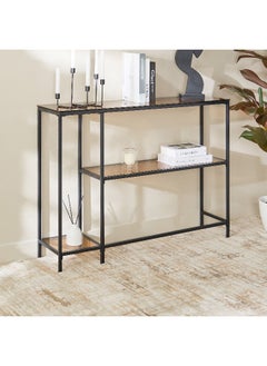 Home Box Arc Glass Top Console Table  - Image 1