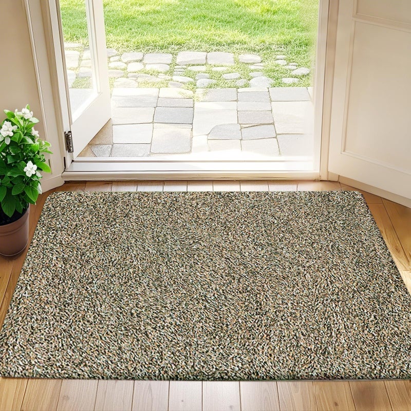 BEAU JARDIN BEAU JARDIN 36x24 Front Doormat Super Absorbent Mud Mat NonSlip Latex Backing Pets Dogs Doormat for Muddy Paws Dirt Trapper Mats Entrance Welcome Door Mats Shoes Scraper Low Profile Washable