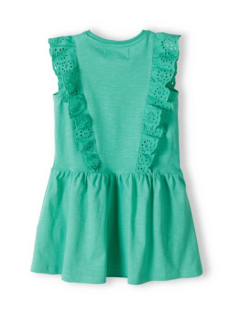 MINOTI Kids Girls Broderie Frill Dress