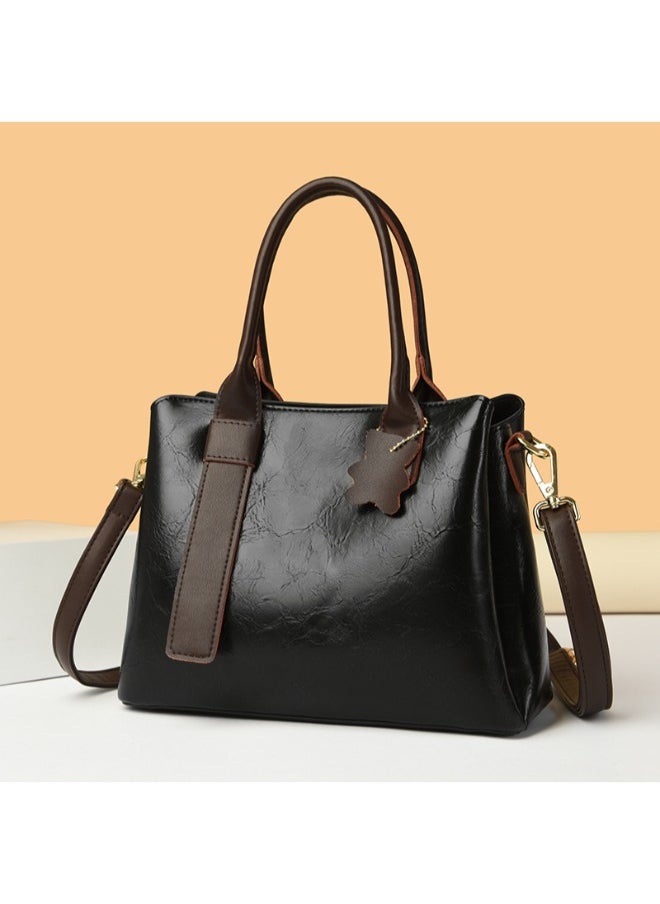 Rup Art Vintage Large Capacity Fashion Handbag - Timeless & Versatile Shoulder Bag for Women’s Style  - Image 3
