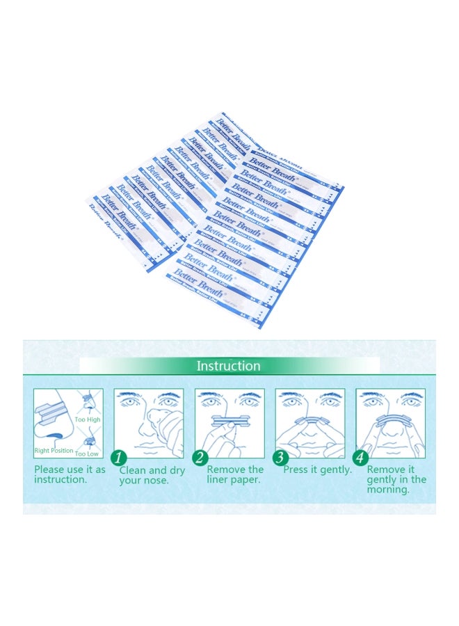 Carevas 10-Piece Anti-snoring Nasal Strip - Image 2