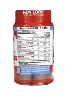 natures truth Just 4 Kidz, Multivitamin Plus Probiotic, Natural Berry Punch, 60 Vegetarian Gummies  - Image 2