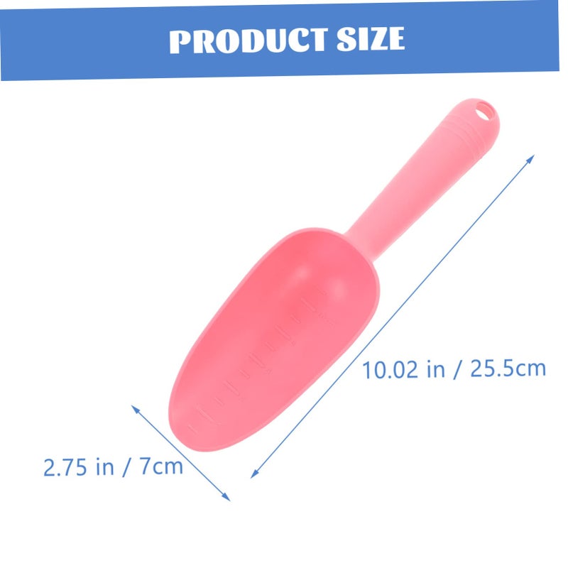 2 Piece Plastic Garden Trowel Set Ergonomic Handles Indoor Outdoor Flowerpot Shovel Scoop Tools - Image 3