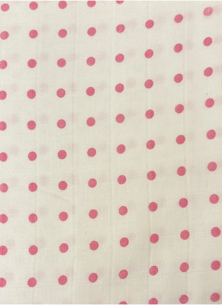 TUMMY TUMMY Dot Printed Organic Muslin Baby Essential Blanket