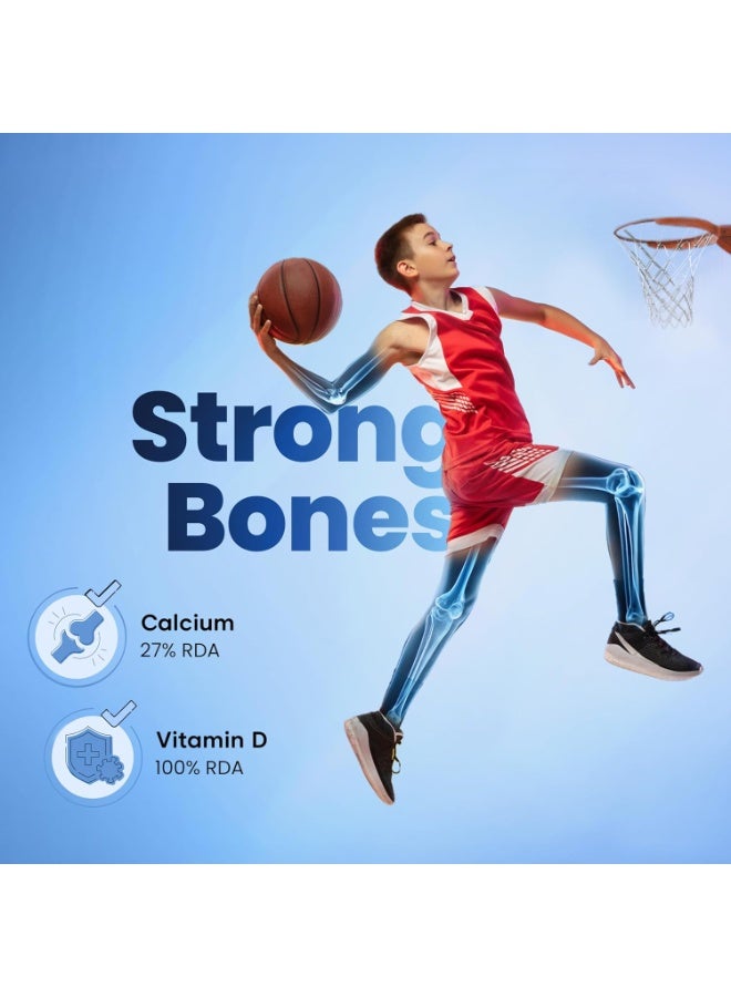 Little Joys Nutrimix Nutrition Powder (7-12 Yr) | 350g | Chocolate Flavour | No White Sugar | Supports Weight, Height Gain & Immunity - Image 3