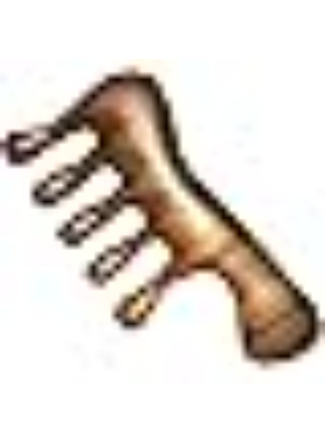 Wood Massage Comb, Ergonomic Wide Tooth Head Sandalwood Gua Sha Scalp Scraping Massage Comb Head Care GuaSha -Tool for Neck Arms Legs - Image 1