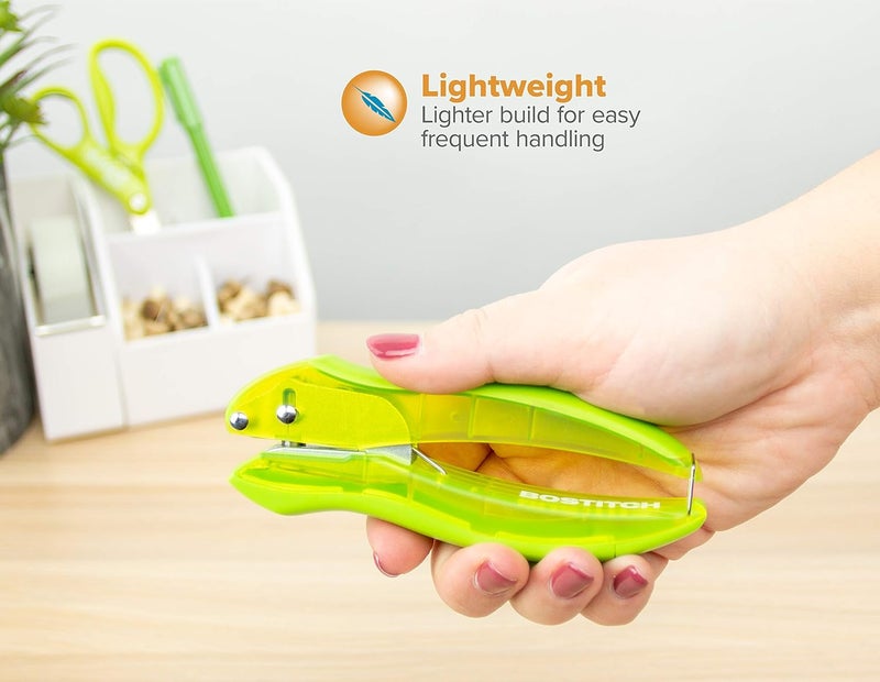 PaperPro Bostitch Office inLIGHT Reduced Effort One-Hole Punch, One Unit per Package, Assorted Colors, No Color Choice (241) - Image 5