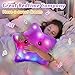 BSTAOFY 13 LED Musical Twinkle Star Glow Lullaby Nightlight Stuffed Animals Light up Toys Afraid of Dark Singing Birthday Valentines Christmas for Toddlers Purple - Image 4