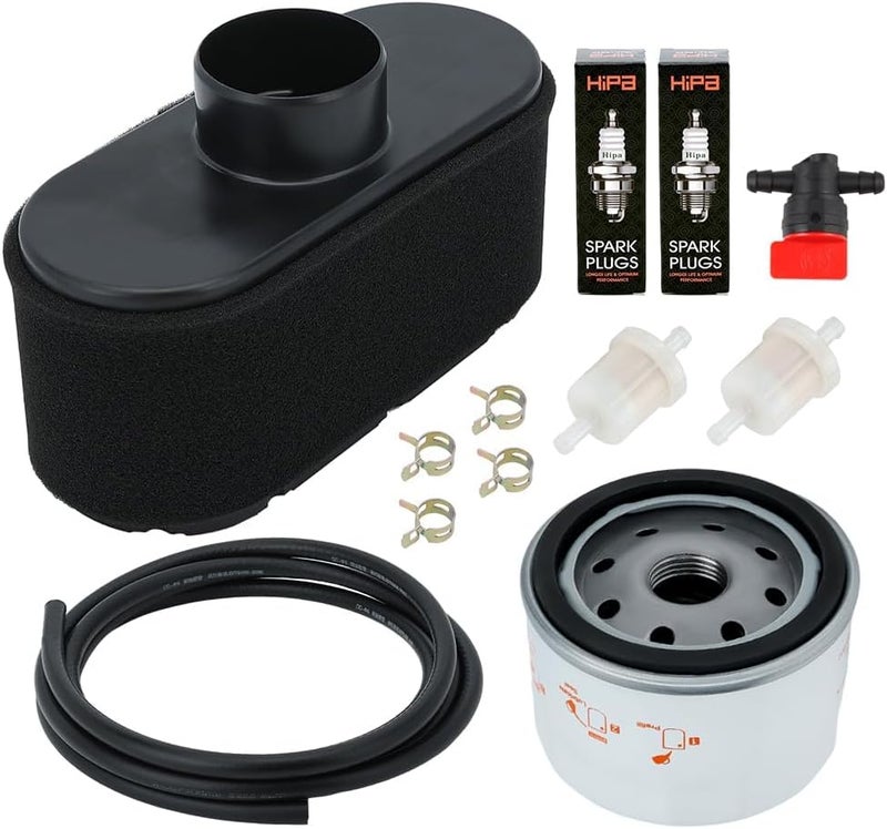 Hipa FR691V Tune Up Kit Compatible with Kawasaki FR730V FR651V FS481V FS541V FS600V FS651V FS691V FS730V 4-Stroke Engine Lawn Mower 11013-0752 Air Filter 49065-7007 Oil Filter - Image 1
