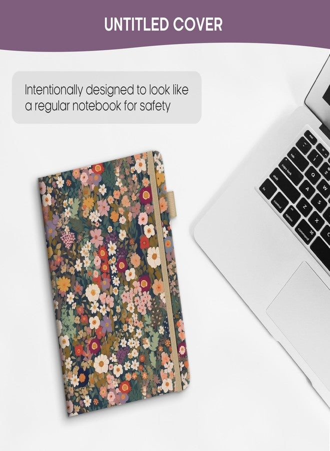 Taja Password Keeper Book with Alphabetical Tabs, Small Password Books for Seniors, Password Notebook for Internet Website Address Log in Detail, Password Logbook with Colorful Designs - Garden - Image 4