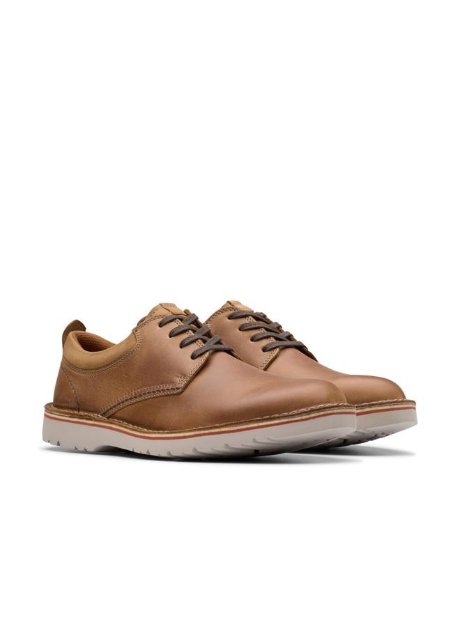clarks Men's Eastridge Low Oxford, Light Brown, 40 EU - Image 5