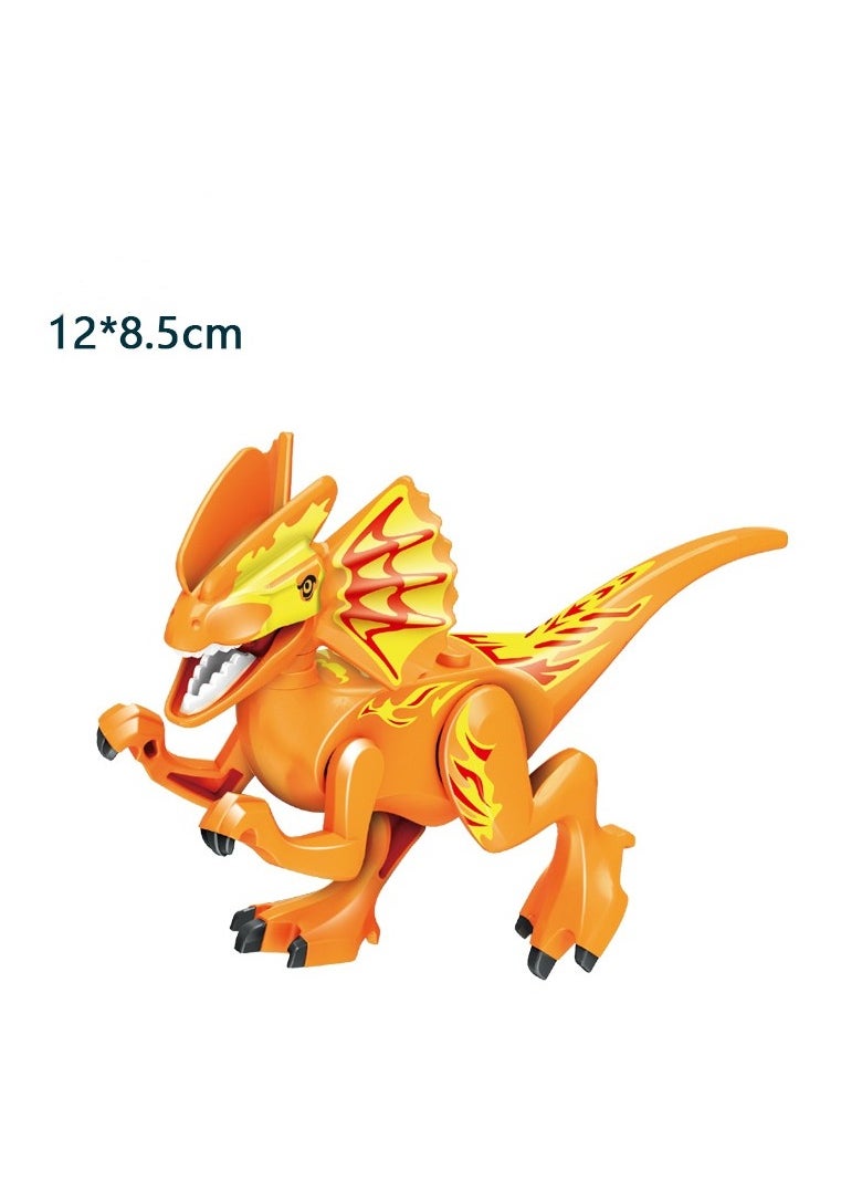 BLOOMING TIME - 8-Piece Mix And Match Magic Dinosaur Model Building Set with Movable Parts, Ages 3+ - Image 1