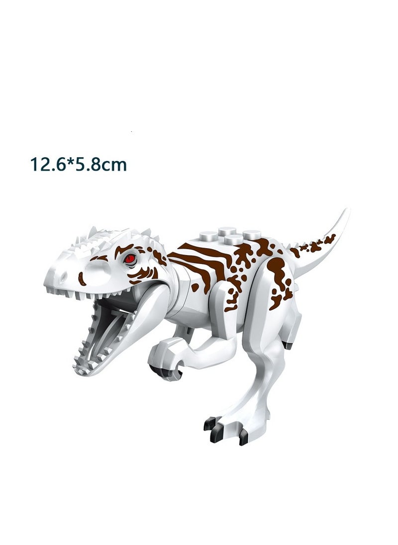 BLOOMING TIME - 8-Piece Mix And Match Magic Dinosaur Model Building Set with Movable Parts, Ages 3+ - Image 1